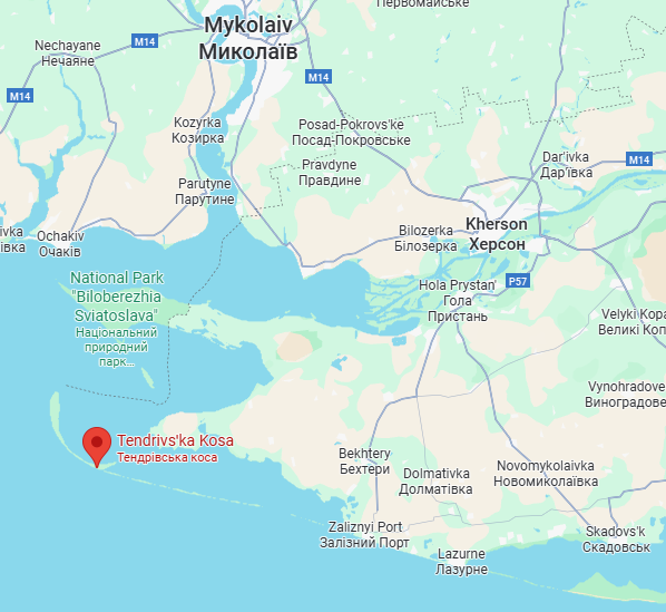 Ukrainian special forces carry out successful operation on Tendra Spit