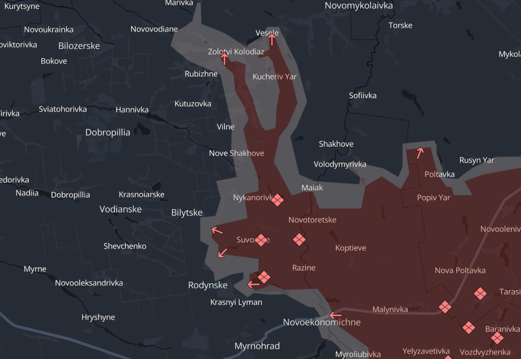 Dobropillia front sees signs of stabilization, Ukrainian military says