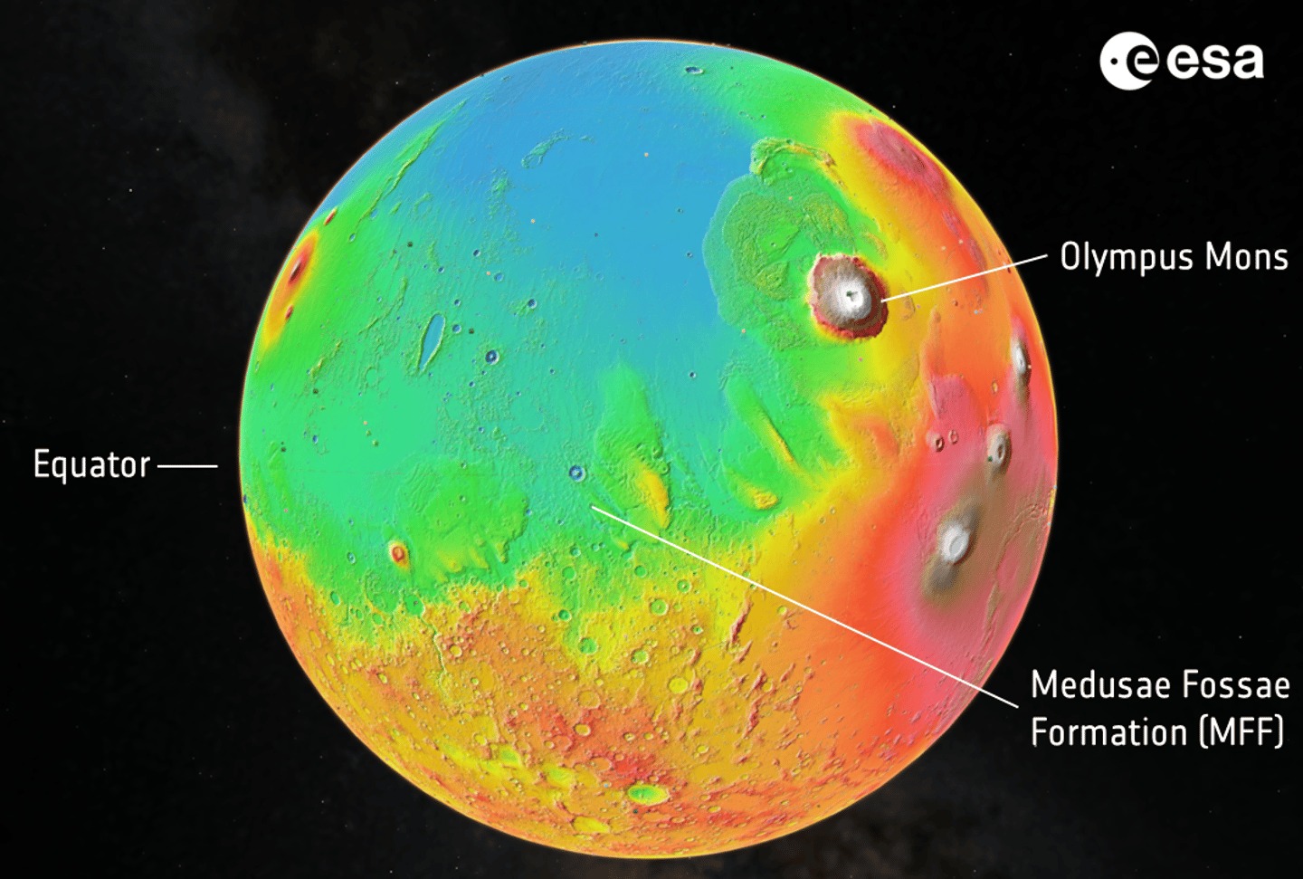 Massive subsurface frozen sea discovered on Mars