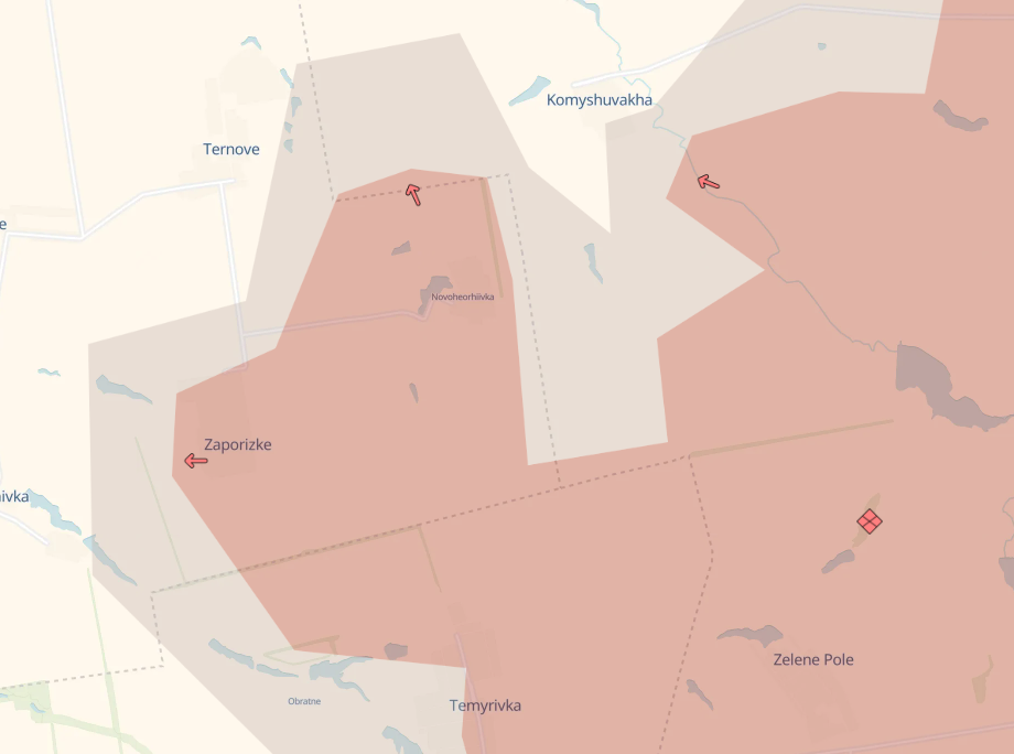 Ukraine's General Staff responds to rumors of occupation of two villages in Dnipropetrovsk region