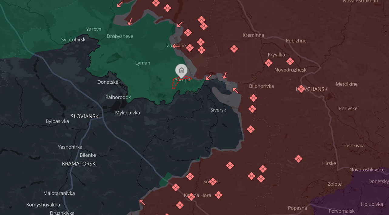 Ukrainian forces eliminate Russian sabotage group disguised as civilians in Yampil, Donetsk region