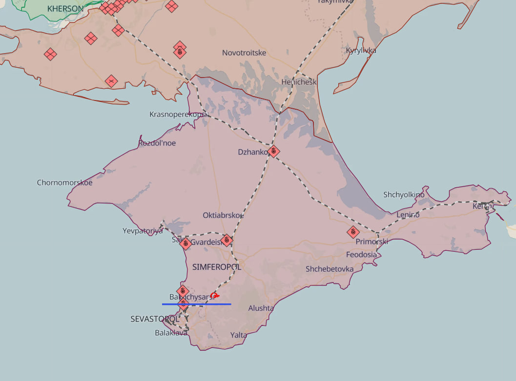 Explosions in Crimea, Russian helicopters in air