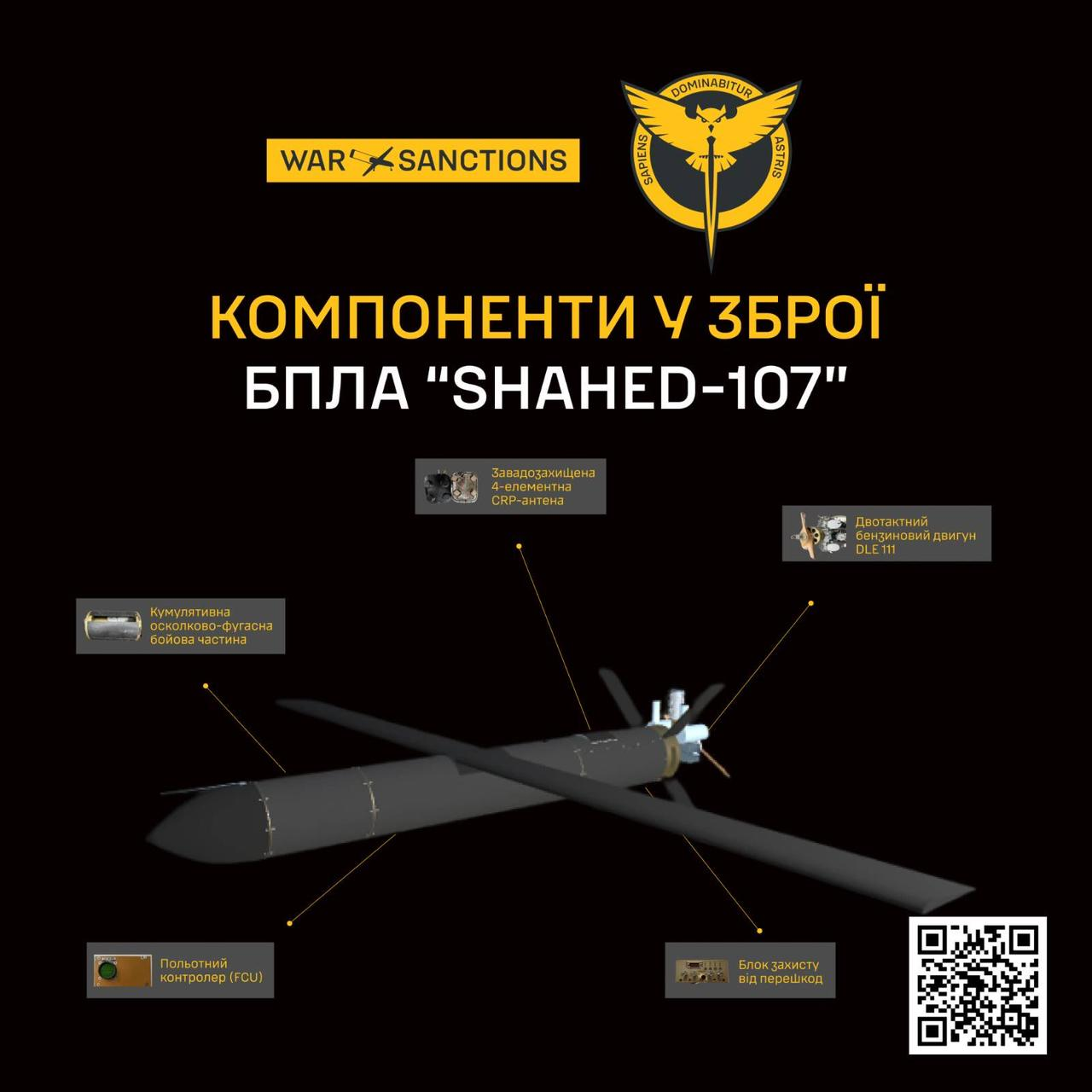 Ukraine's intel reveals what's inside Russian Shahed-107 drones