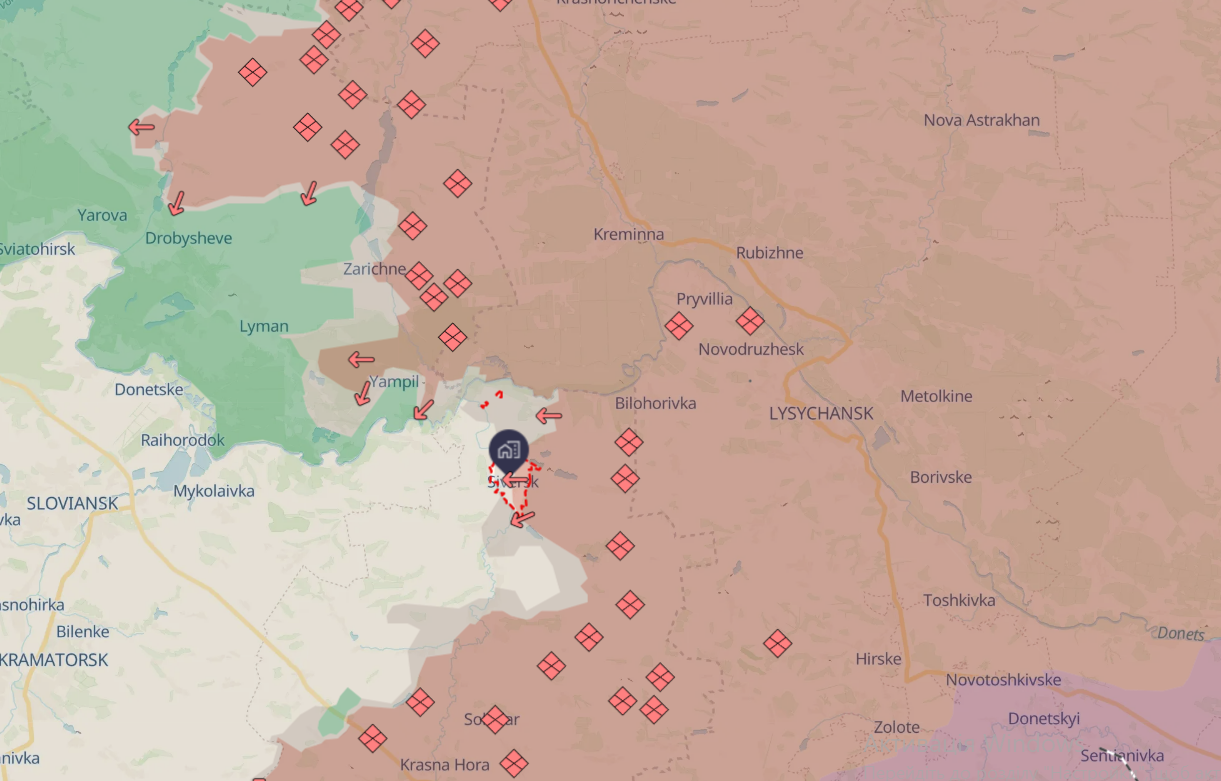 British intelligence weighs battlefield situation in Siversk and outside Pokrovsk