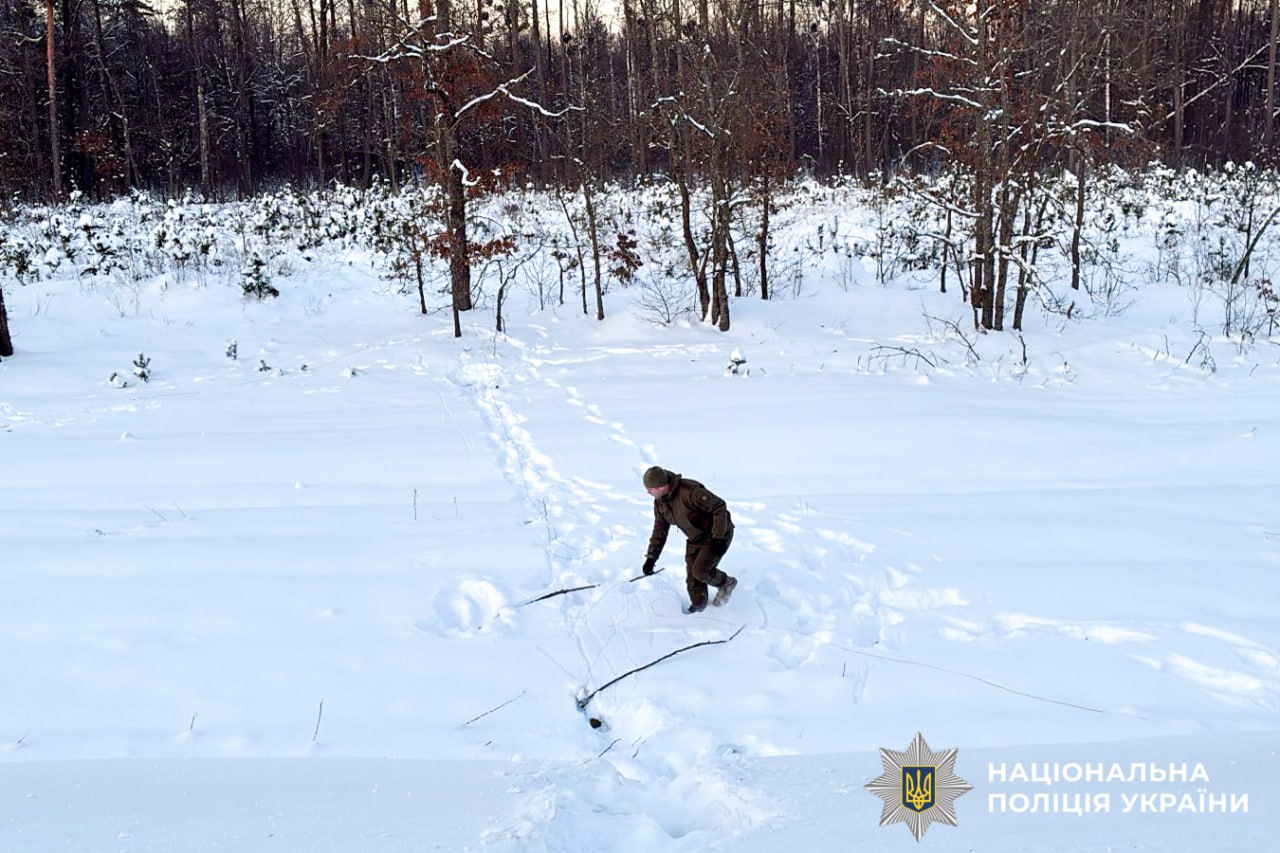 Russian drones drop explosives near railway tracks in Rivne region: Footage