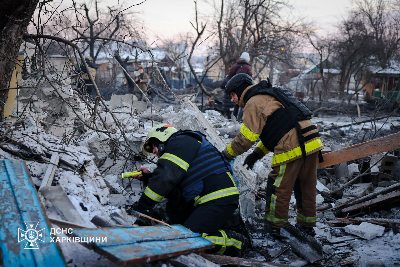 Destruction, fatality, and injuries: What Kharkiv looks like after Russian guided bomb strike