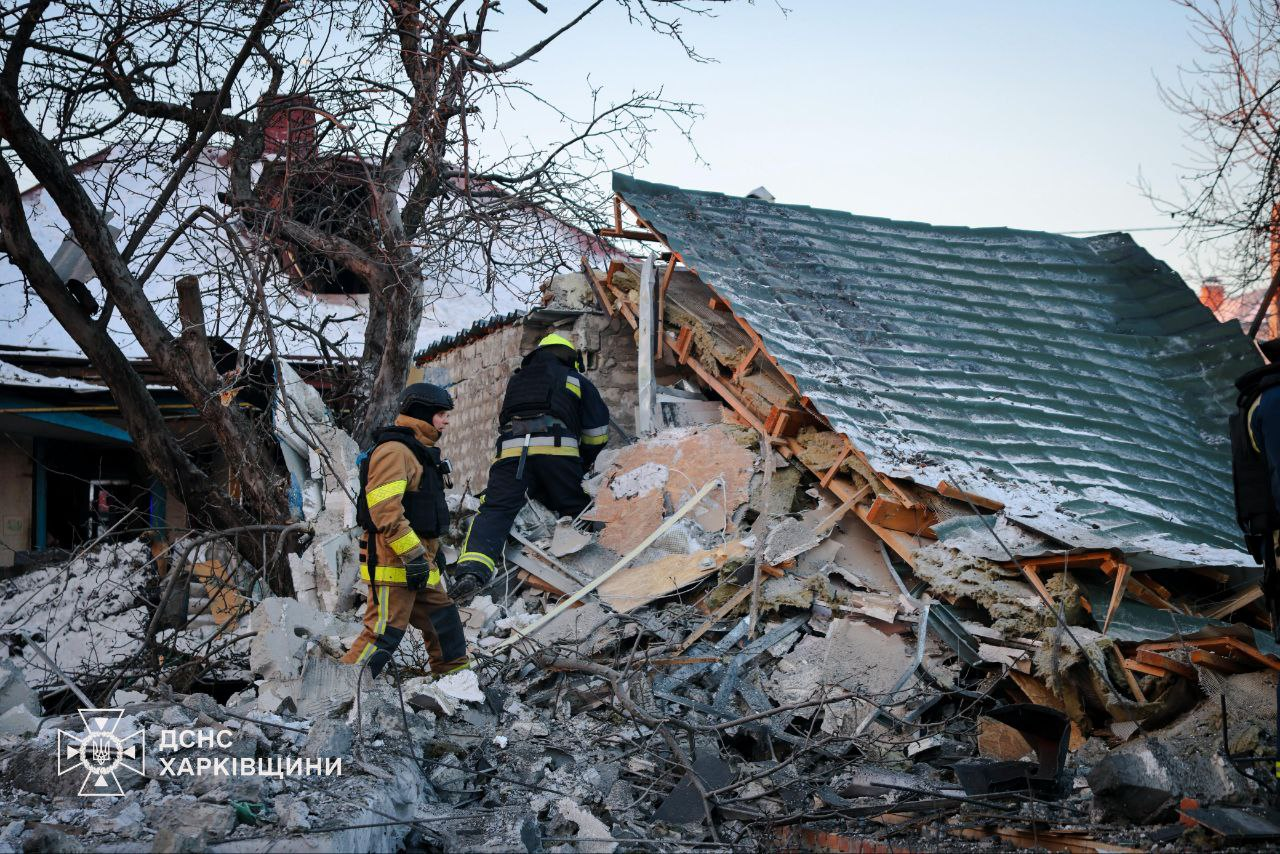 Destruction, fatality, and injuries: What Kharkiv looks like after Russian guided bomb strike