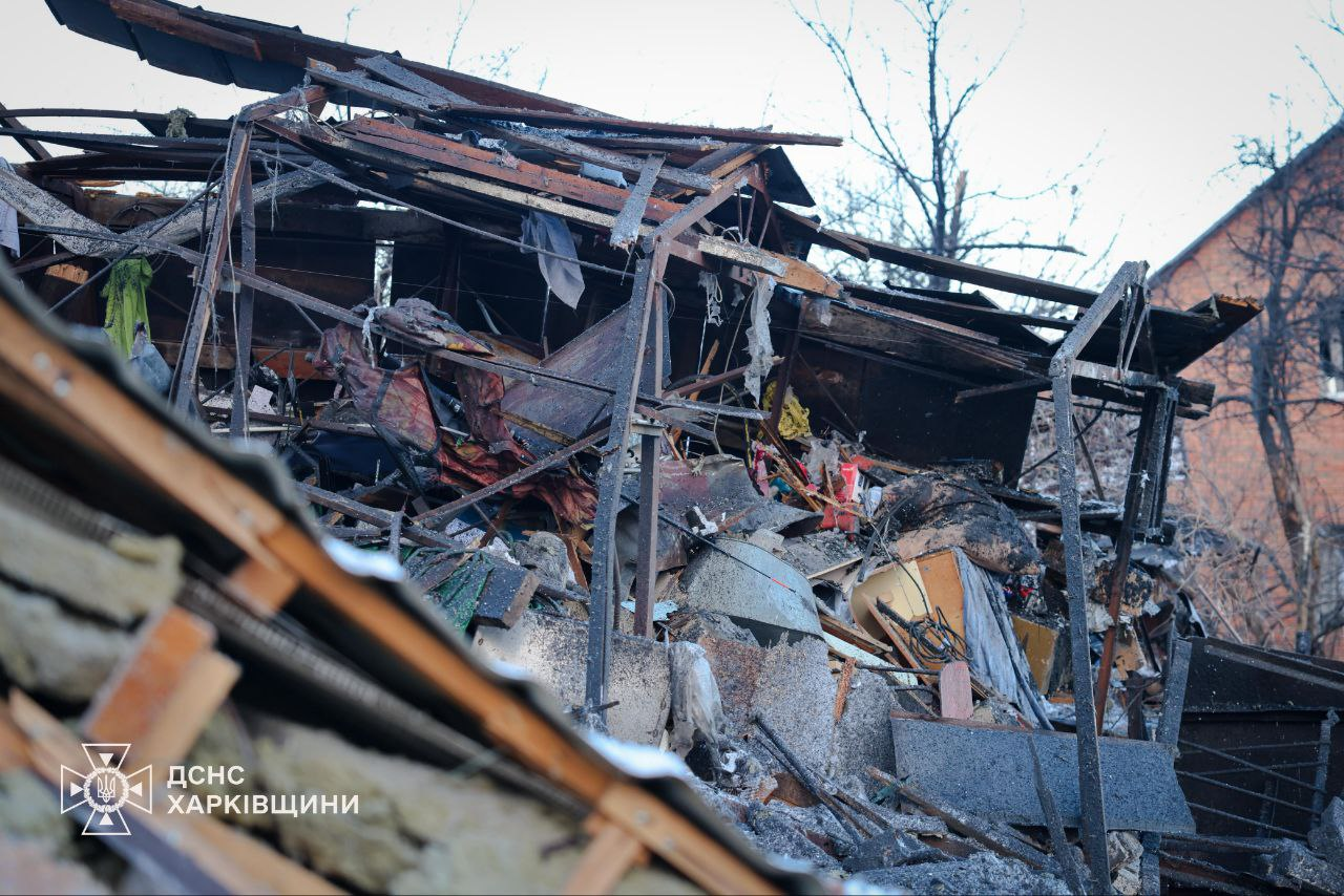 Destruction, fatality, and injuries: What Kharkiv looks like after Russian guided bomb strike