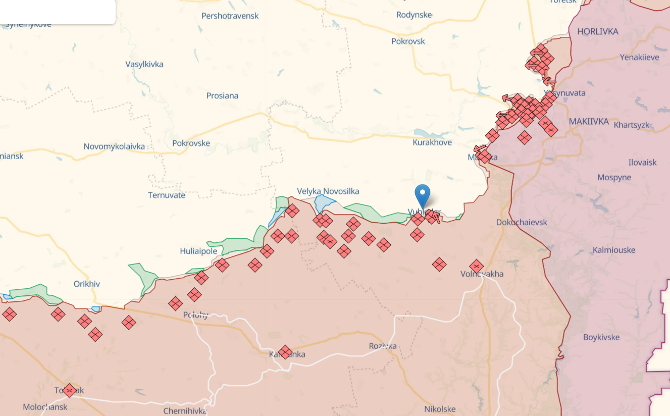 Ukraine's troops advance up to 1 km in Donetsk region