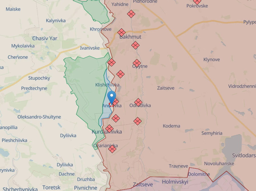 Deputy Defense Minister announces 'good news' from the front, but Andriivka not yet under Ukrainian control