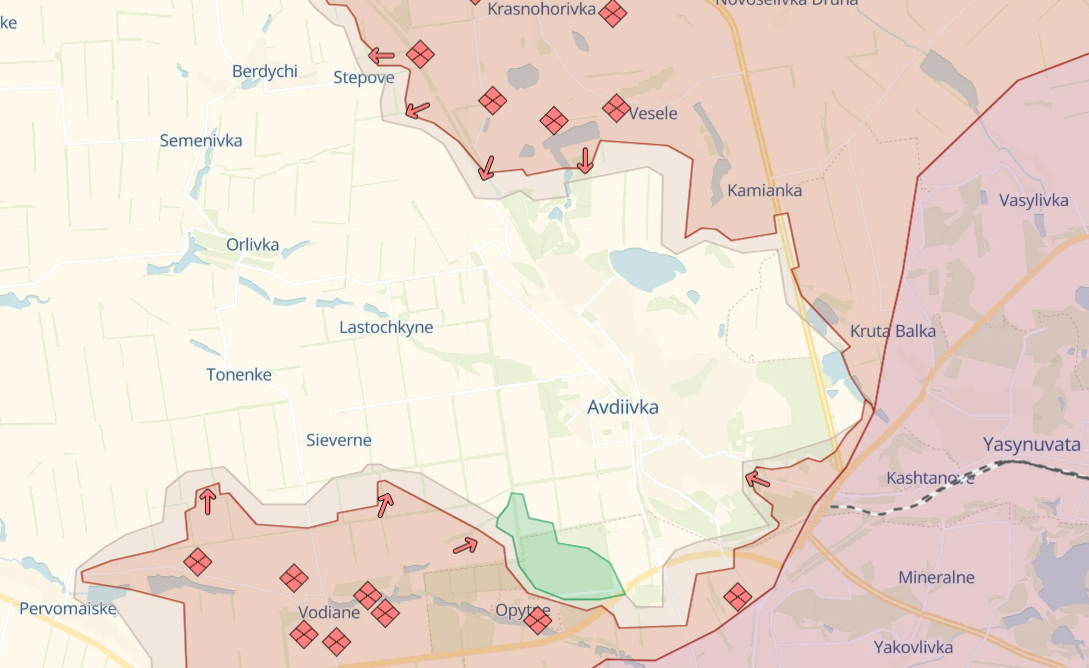 Ukrainian achievements in Avdiivka and fierce Russian assaults: Frontline overview