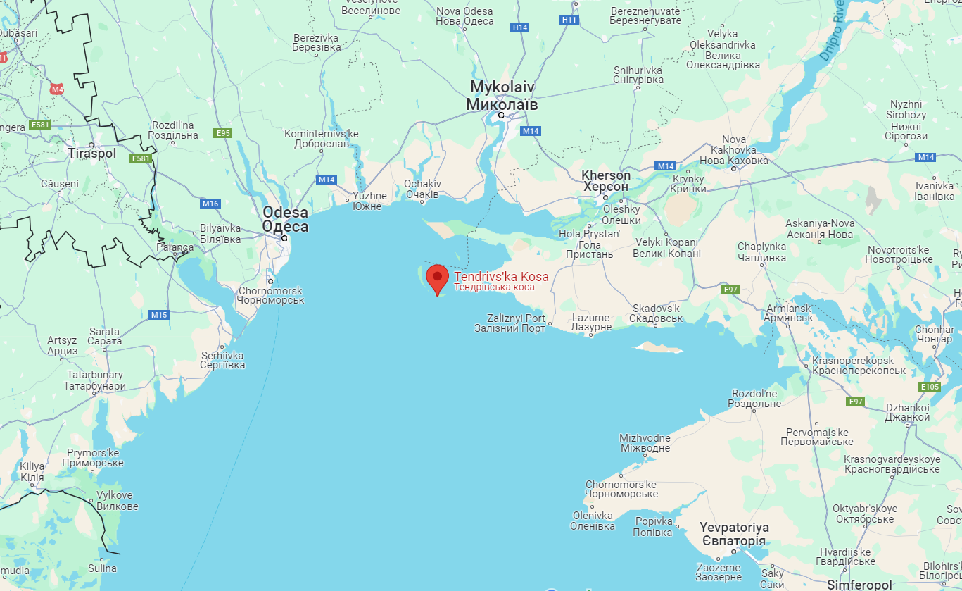 Ukrainian Defense Intelligence conducted secret missions at Tendra Spit