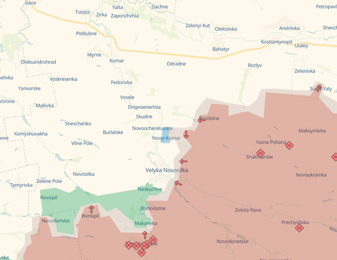 Ukrainian defenders drive Russian troops out of Novyi Komar in Donetsk region