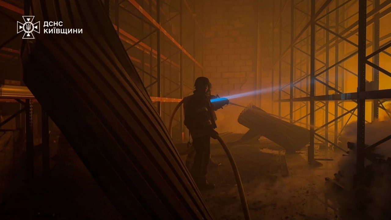 Russia's attack devastates Roshen confectionary's largest warehouse in Kyiv region: Photos and video