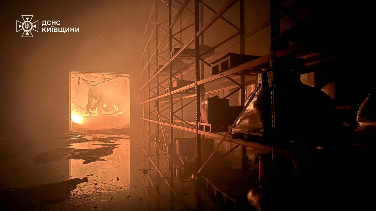 Russia's attack devastates Roshen confectionary's largest warehouse in Kyiv region: Photos and video