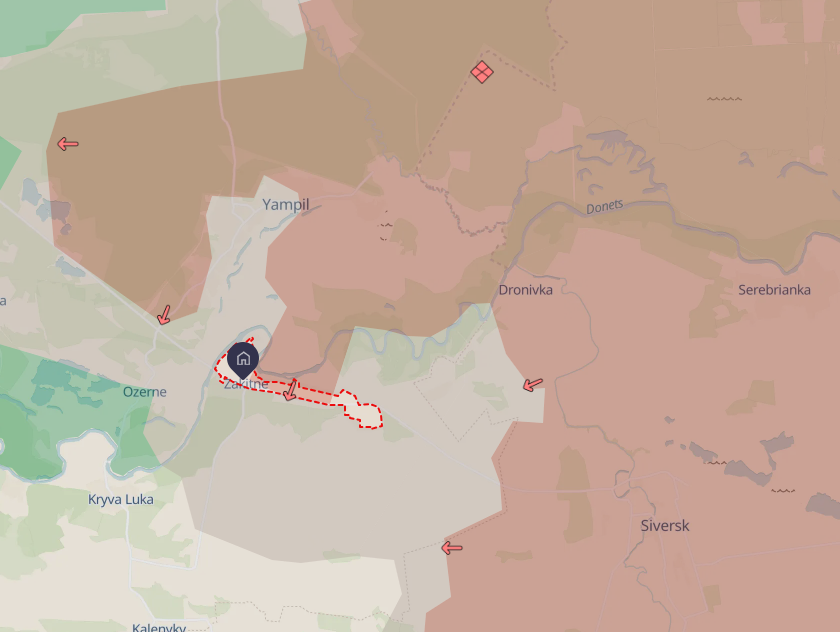 Through ice: Enemy infiltrates Zakitne, Ukrainian paratroopers begin clearing operation
