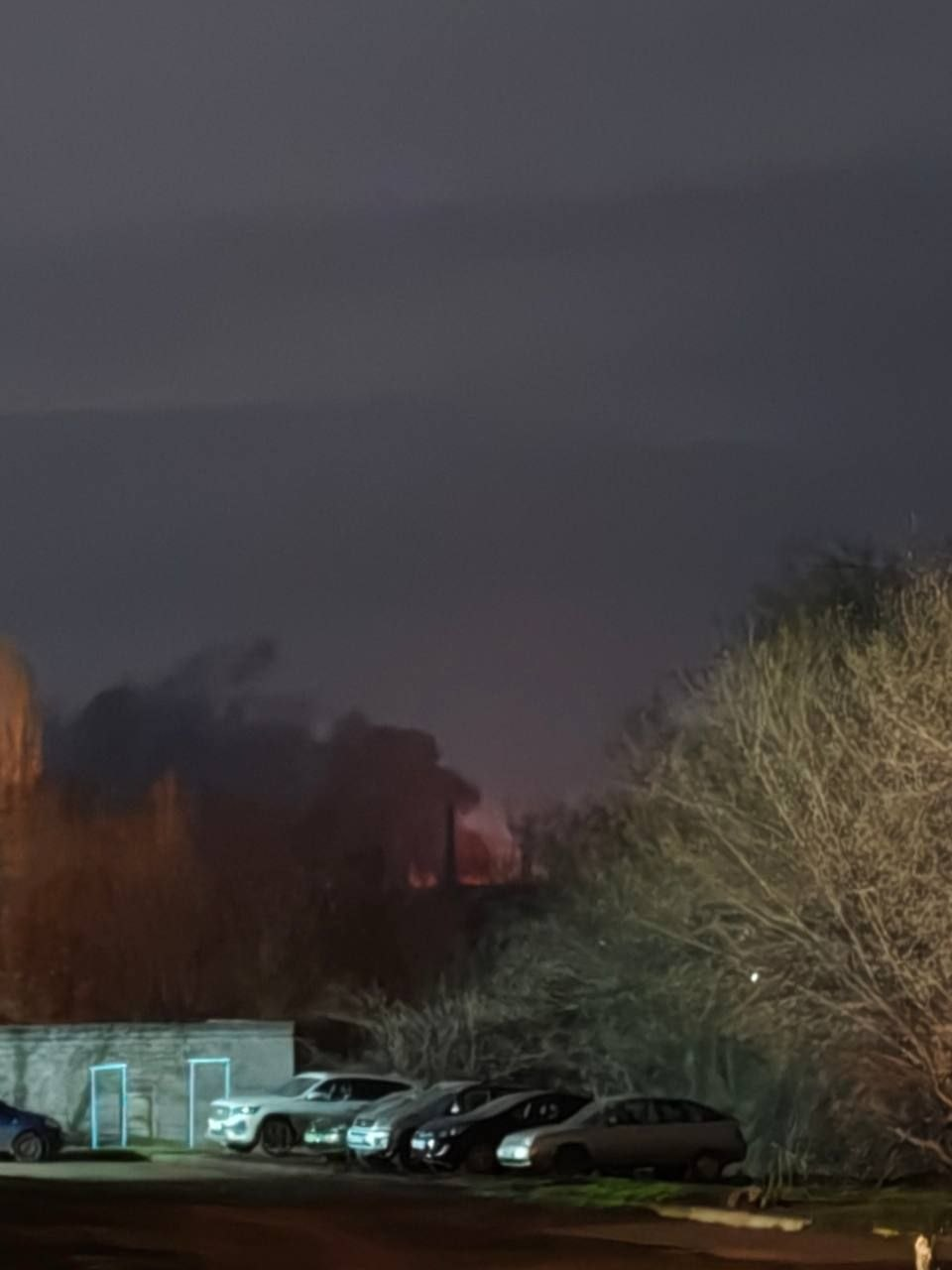 Fire engulfs Alchevsk metallurgical plant amid Russian air defense failure