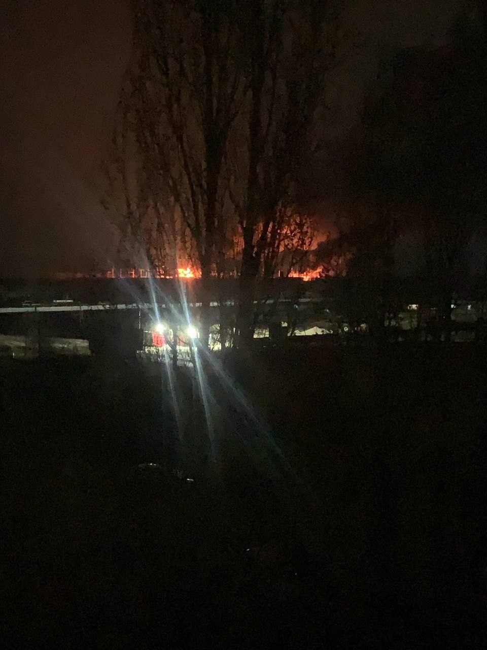Fire engulfs Alchevsk metallurgical plant amid Russian air defense failure