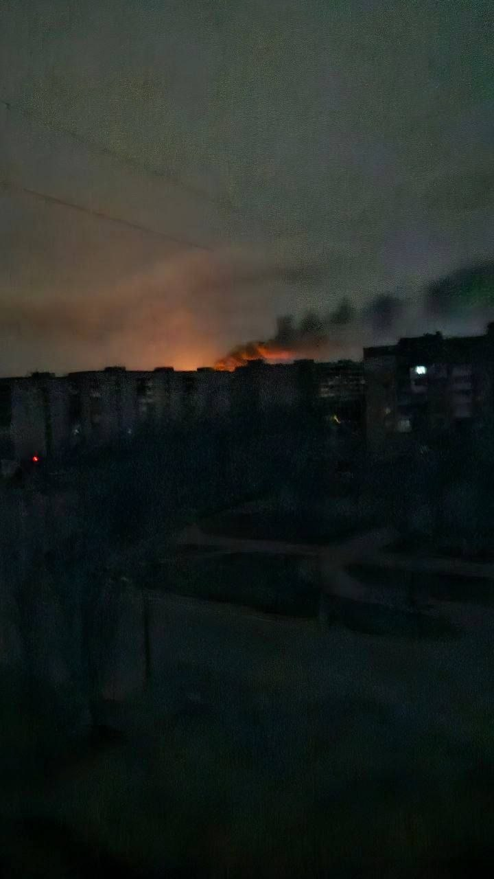 Fire engulfs Alchevsk metallurgical plant amid Russian air defense failure