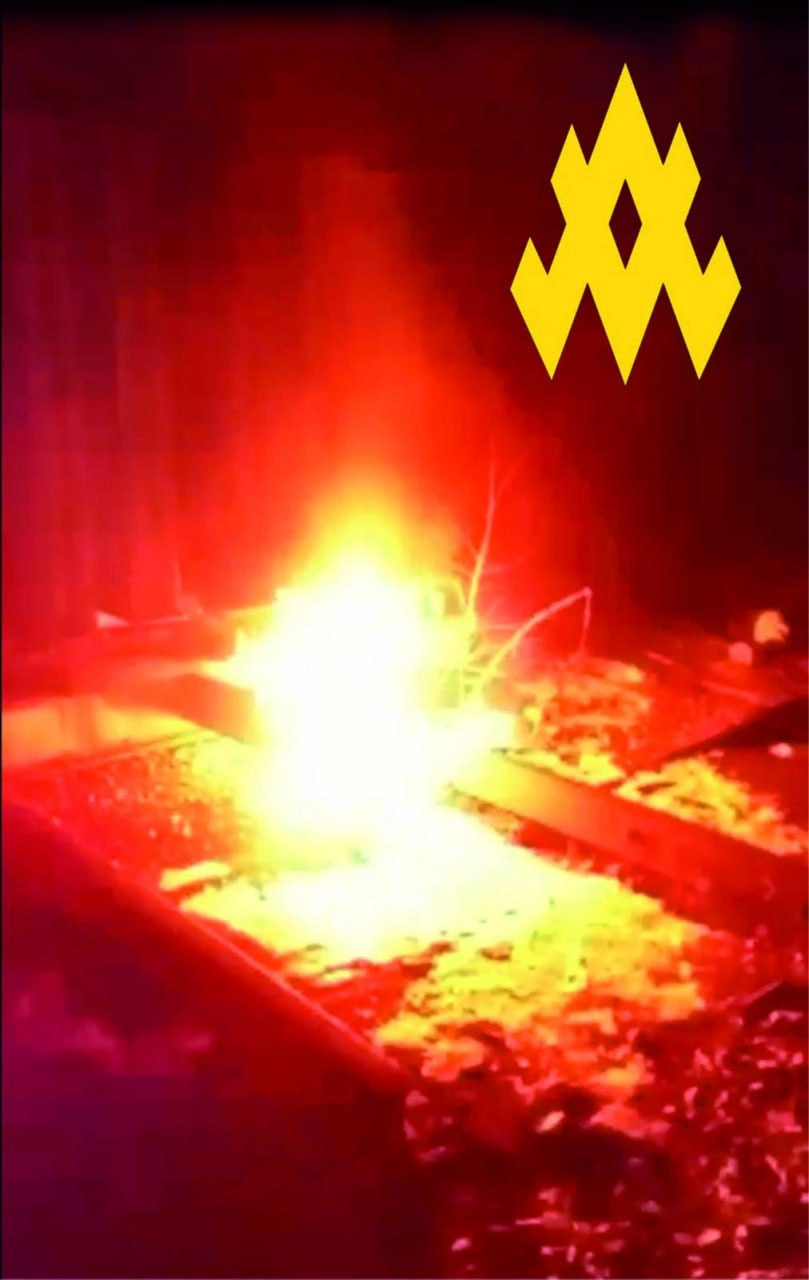 Sabotage in Luhansk:  disrupt Russian military logistics