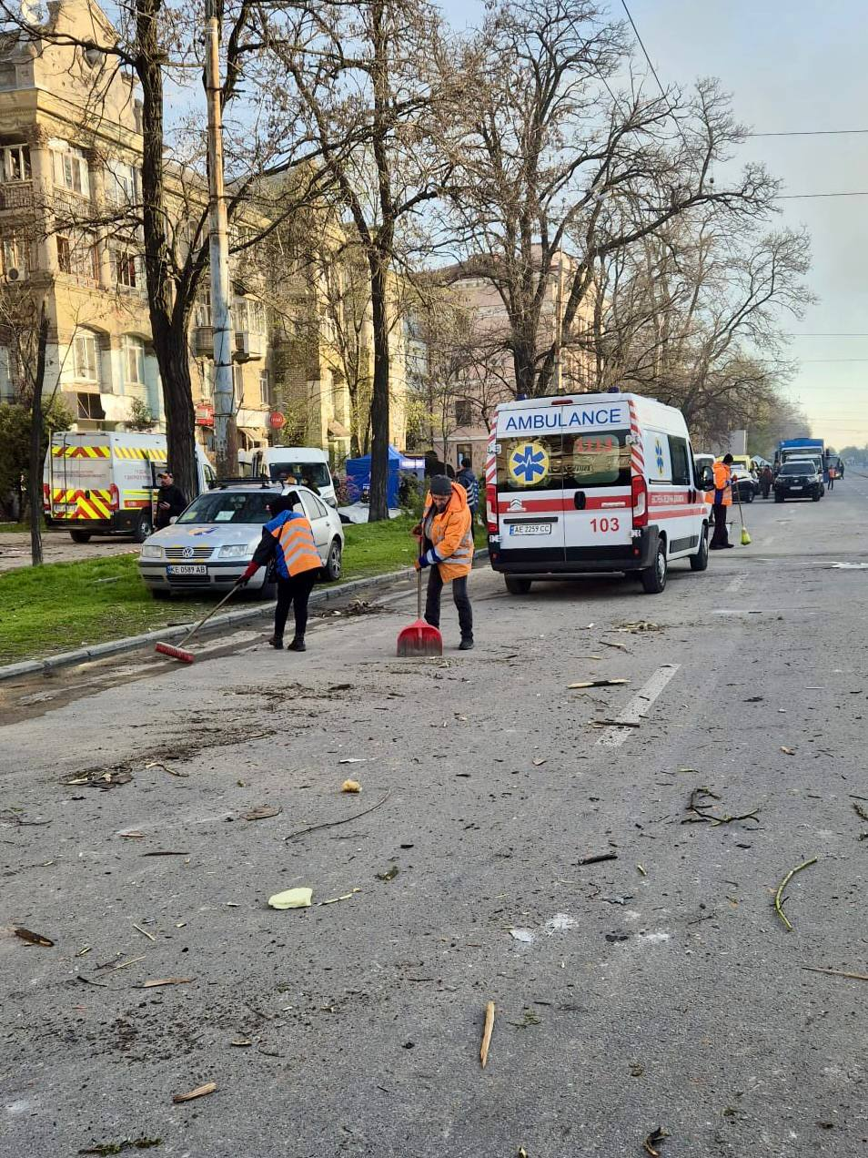 10 missiles and 80 drones hit Dnipro, city mayor says after Russian attack