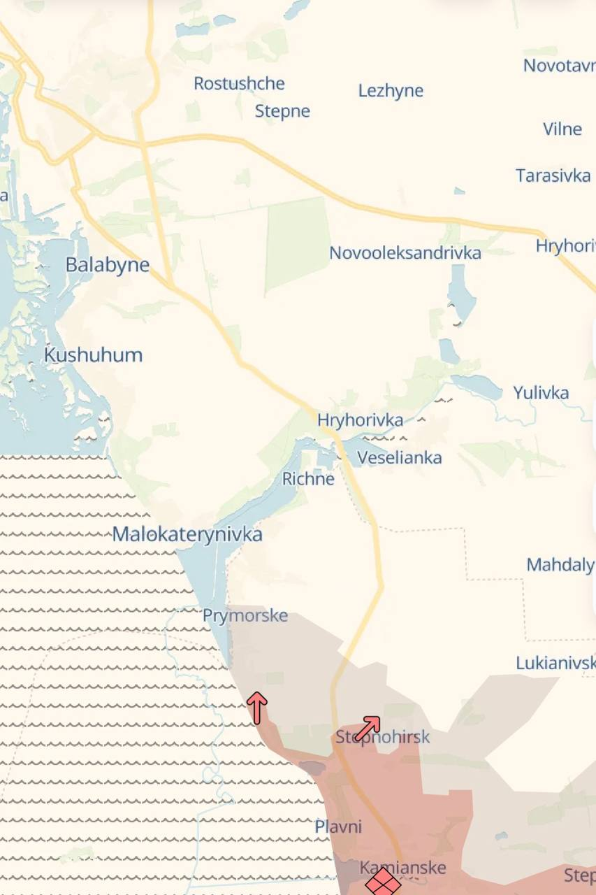 Presidential Office reports failure of Russian attacks on Ukraine's Stepnohirsk