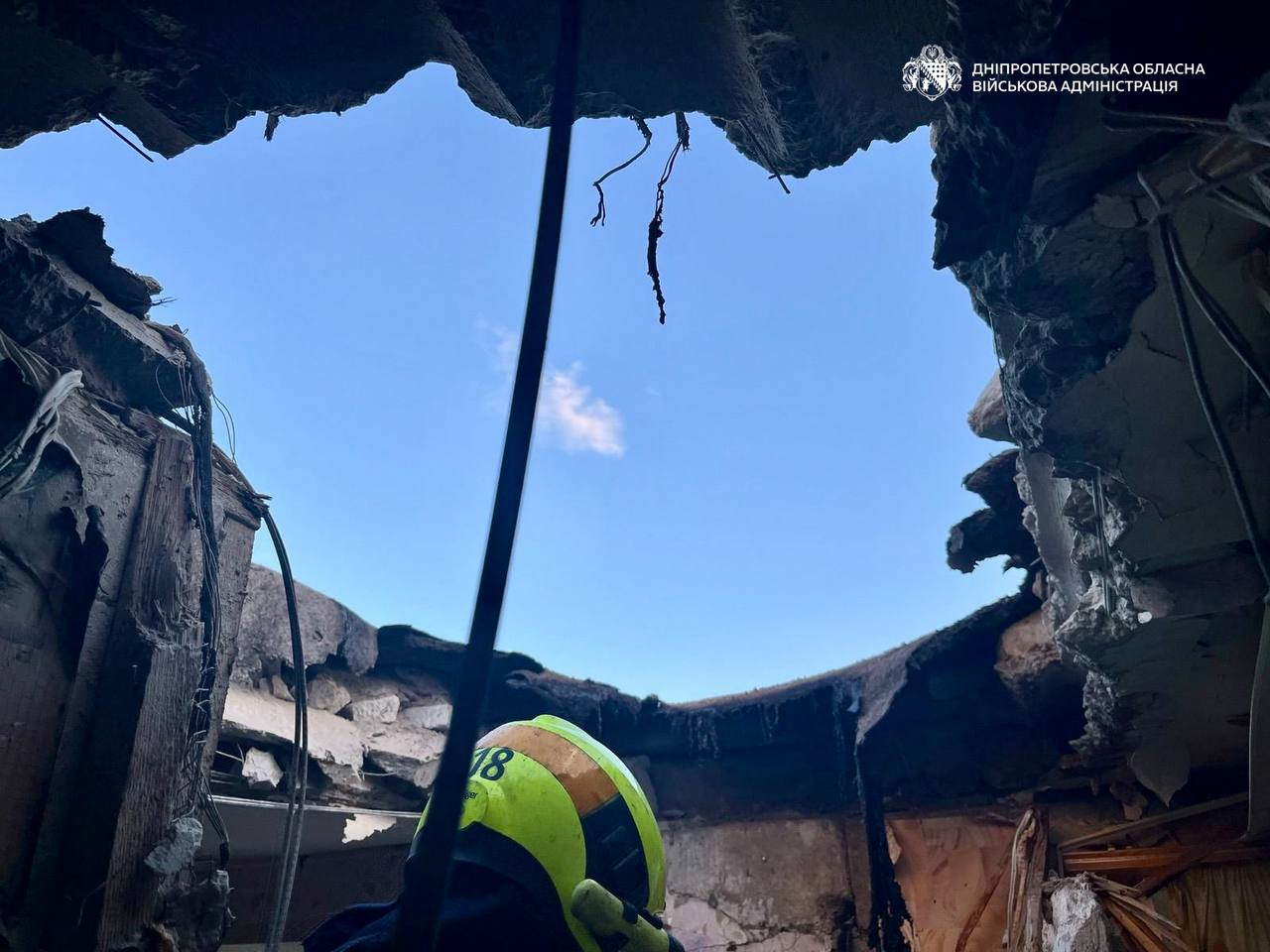 Russian overnight attack hits Dnipro, damage and destruction revealed
