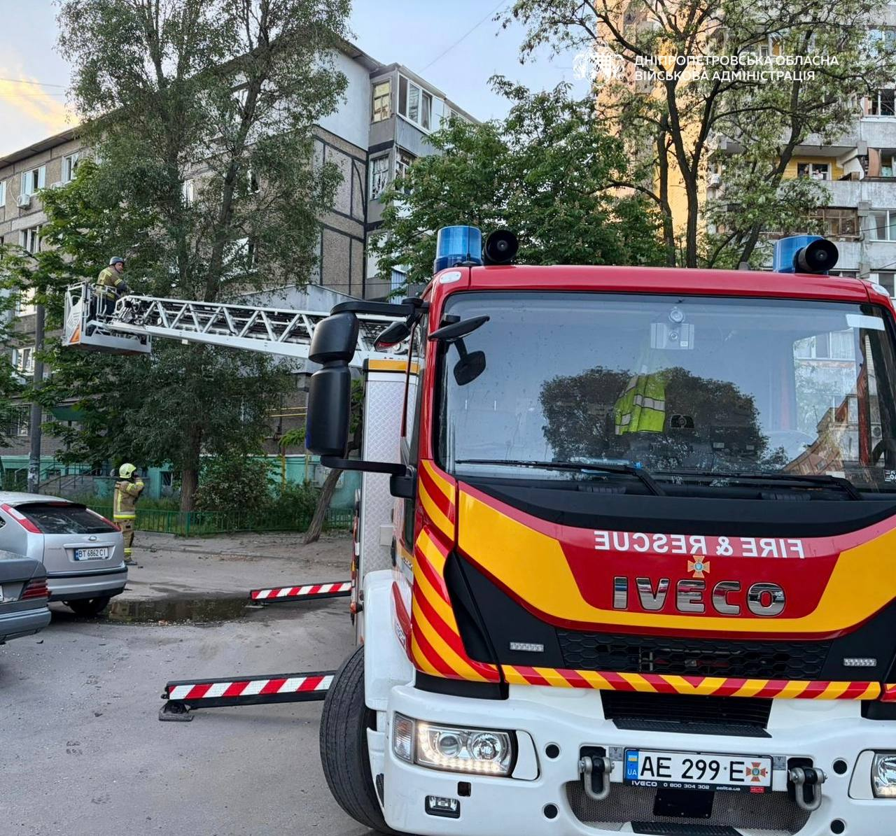 Russian overnight attack hits Dnipro, damage and destruction revealed