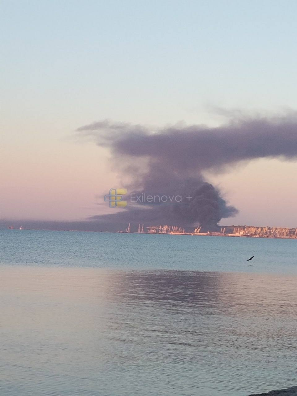 Russia hit by drone attack as oil depot burns in Ust-Labinsk
