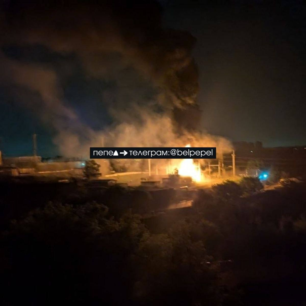 Missiles hit Belgorod's thermal power station and total blackout follows