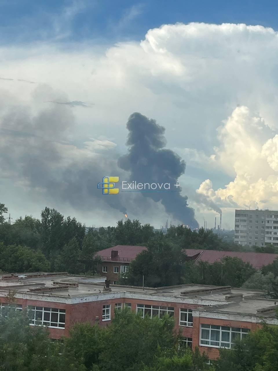 Ukrainian drones hit Russia's largest oil refinery for the first time
