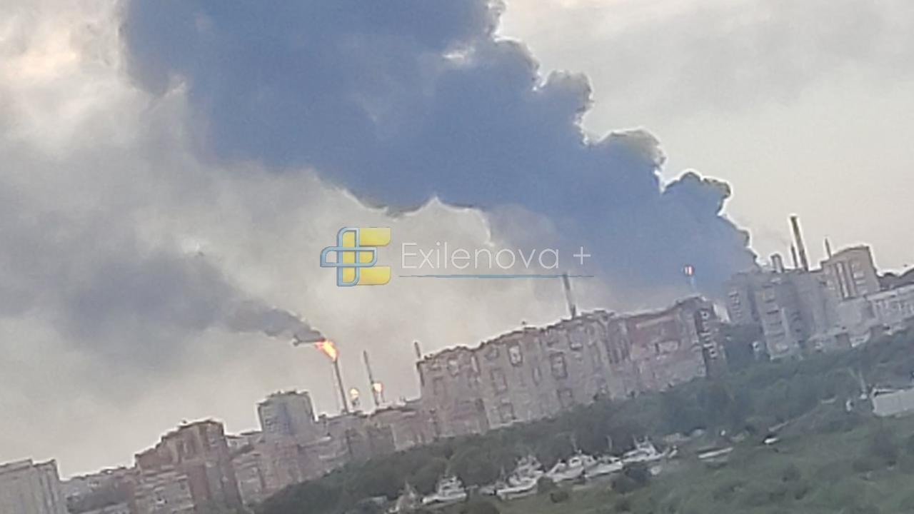 Ukrainian drones hit Russia's largest oil refinery for the first time