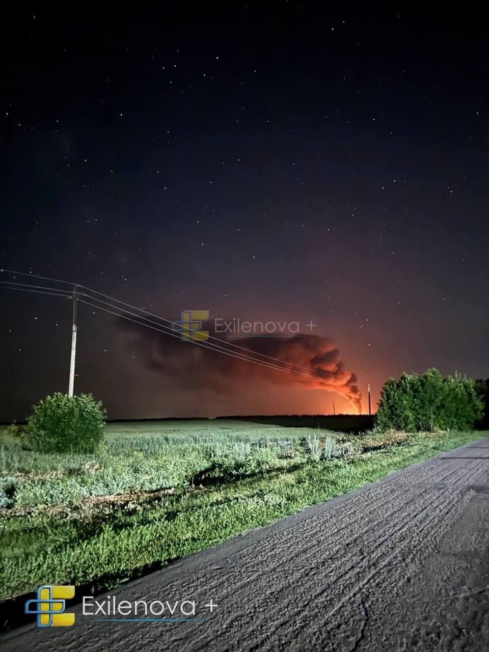 Drone attack sets oil refinery ablaze in Russia’s Saratov