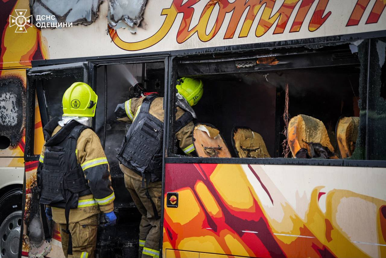 Russia strikes Ukraine's Odesa transport company, injuries reported