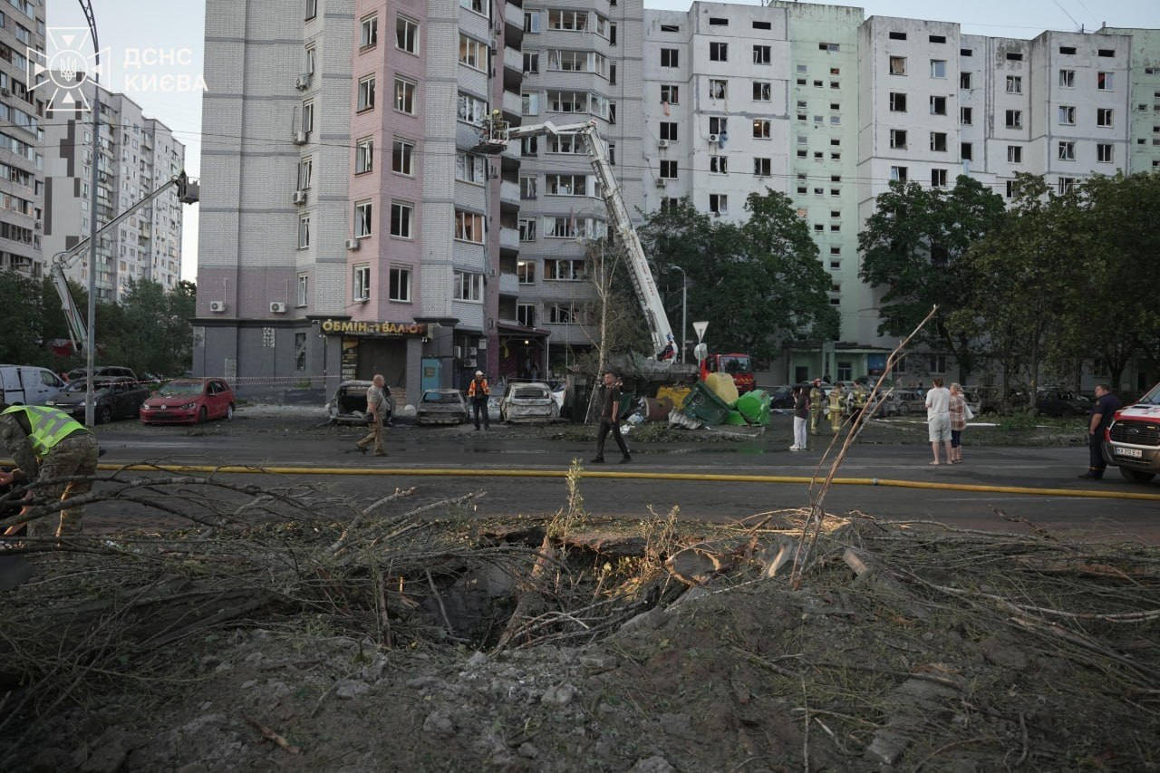 Kyiv hit hard: Nearly 30 injured, ambulances torched and film studio damaged