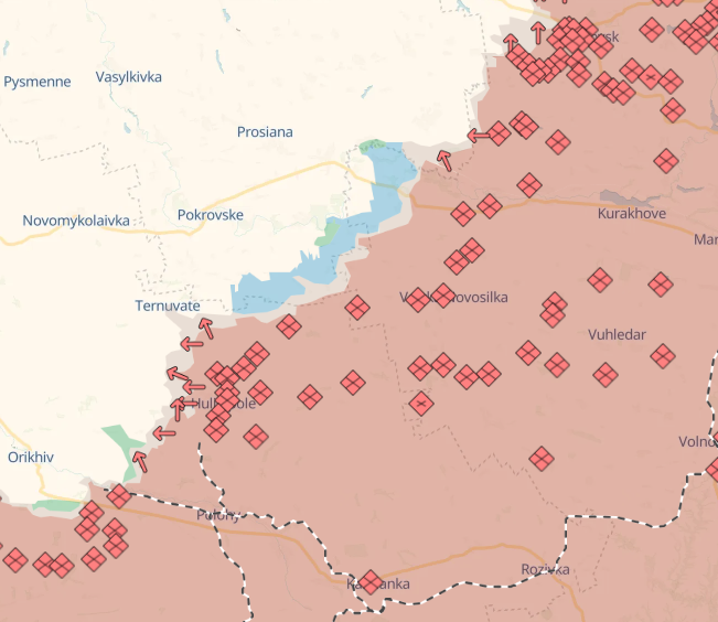 Ukrainian forces continue advancing in Oleksandrivka direction: DeepState updates map
