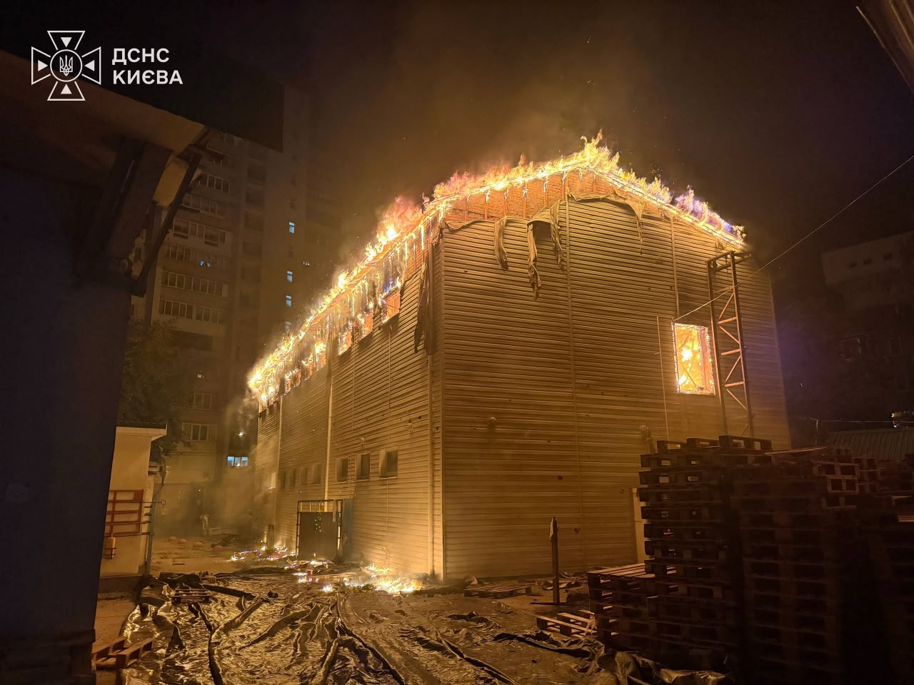 Kyiv hit overnight as first images reveal scale of destruction