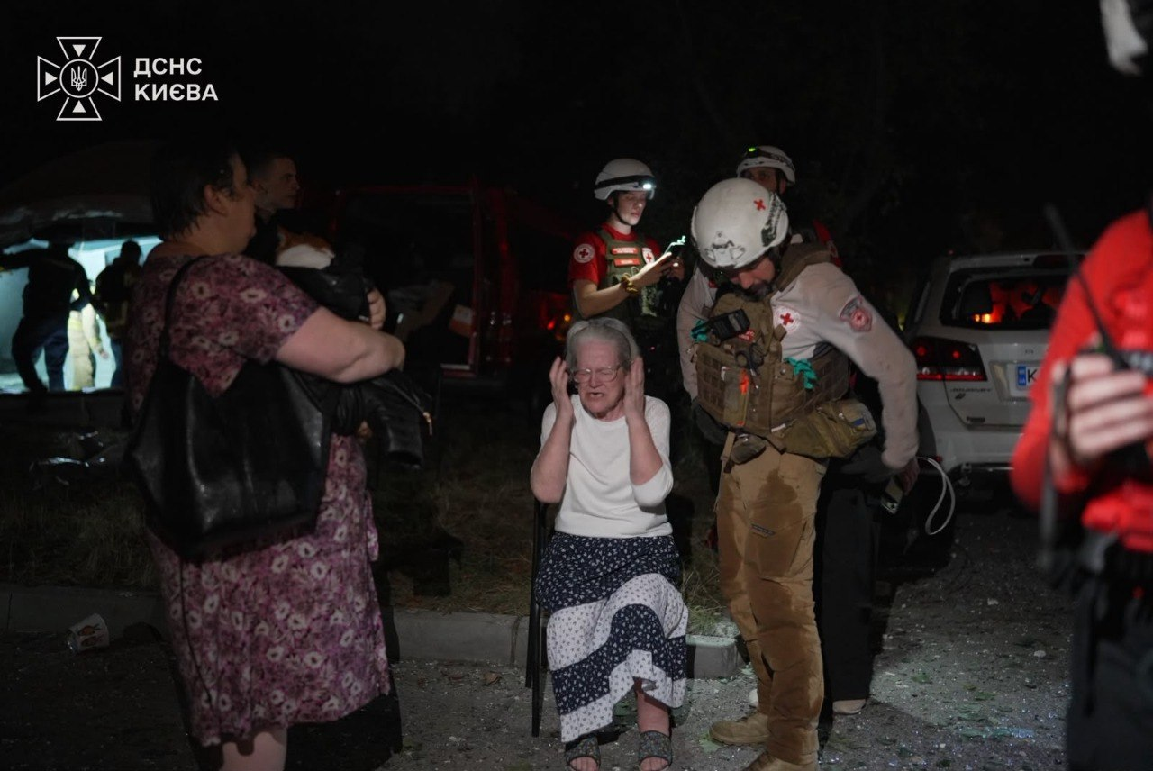 Kyiv hit overnight as first images reveal scale of destruction