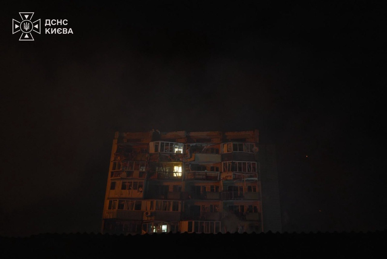Kyiv hit overnight as first images reveal scale of destruction