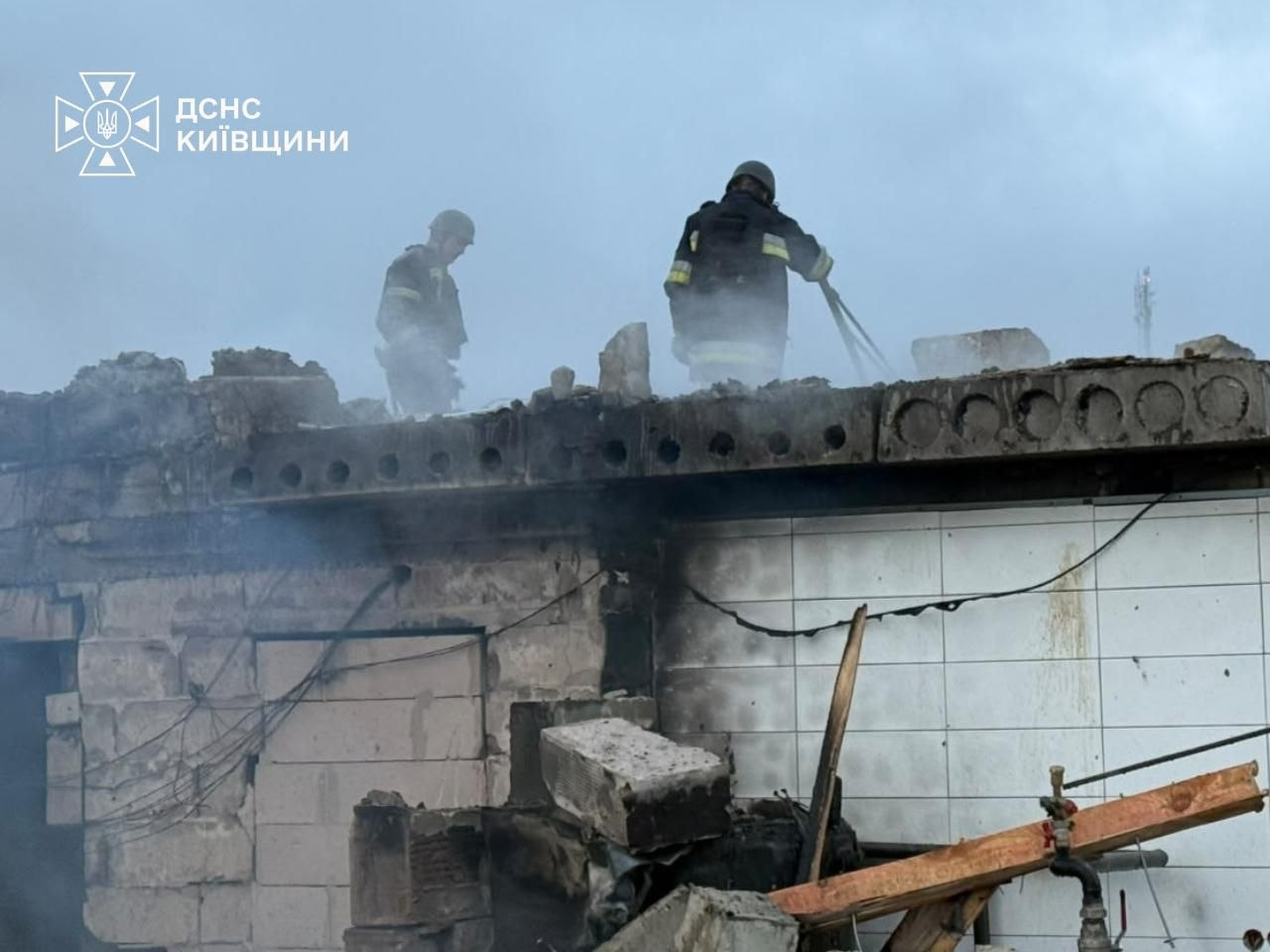 Russian attack on Kyiv region injures entire family, including children