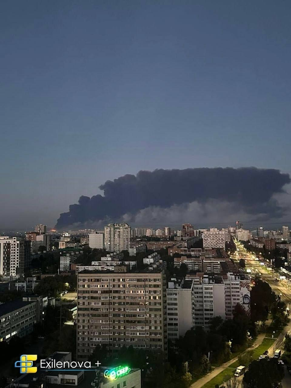 Russia's Samara oil refinery attacked, massive fire erupts
