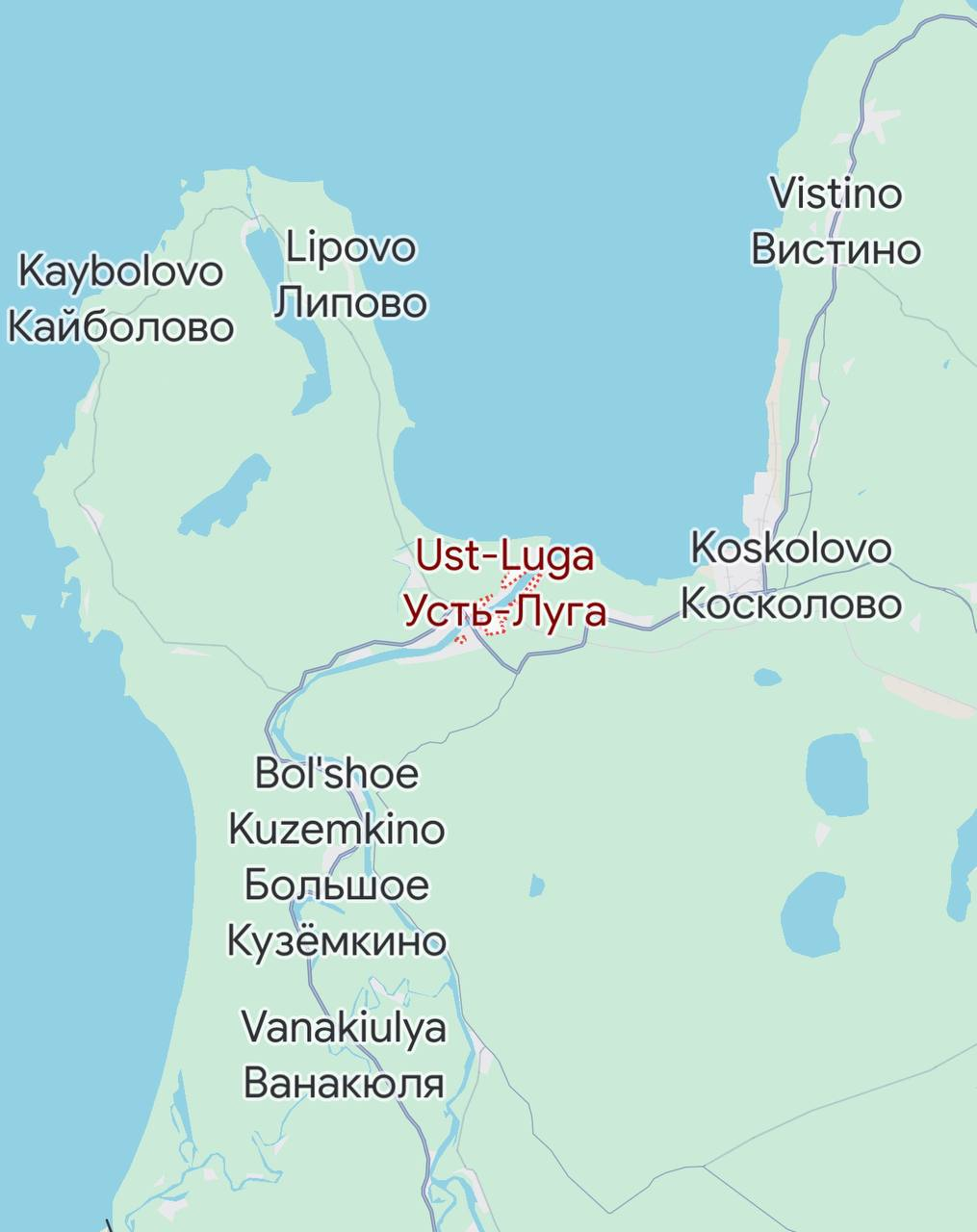 Explosions occurred in Leningrad region of RF: Gas terminal on fire