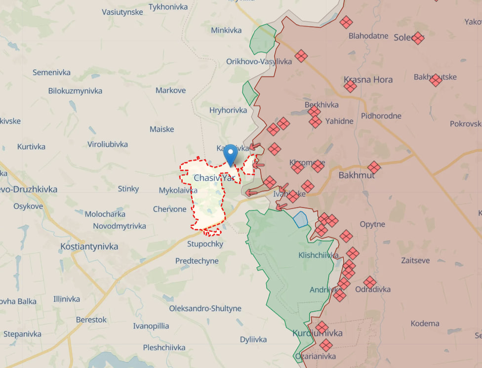 Russian army will not capture Chasiv Yar by May 9 - Defense Forces