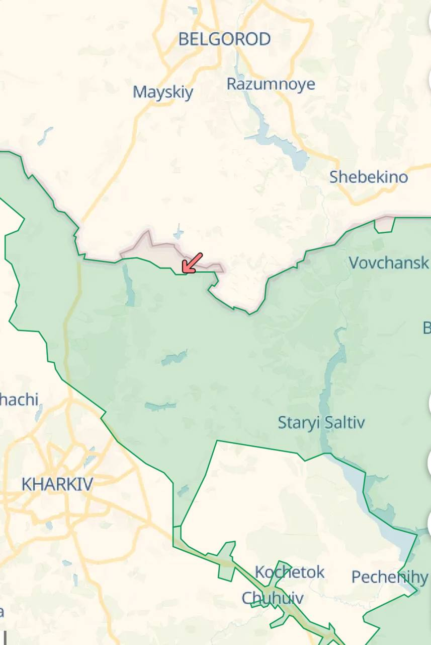 Situation in Kharkiv region and places of major battles: Map of gray zones