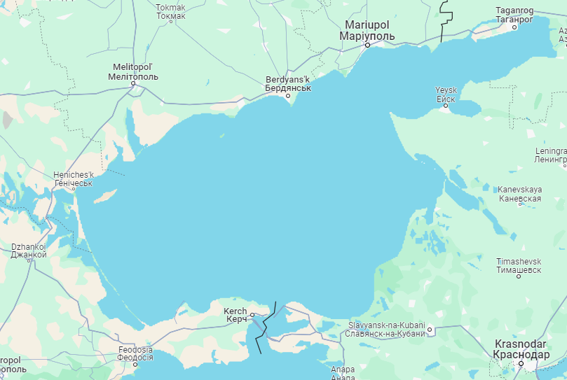 Russian ship attacked in Sea of Azov