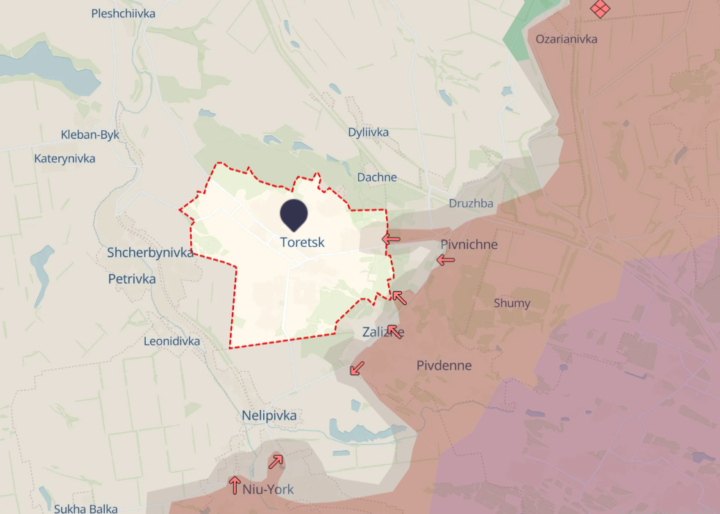 Russian forces launch massive attack on Toretsk: Enemy losses revealed