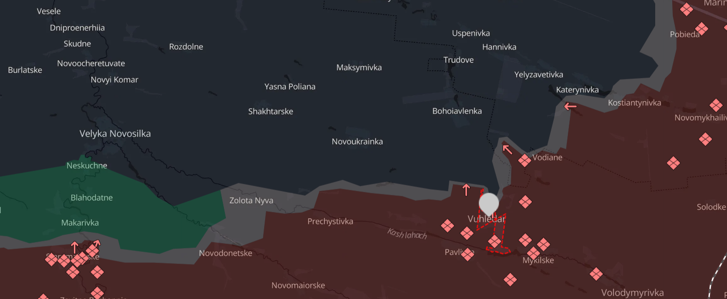 Where Russians will advance after Vuhledar: British intelligence report