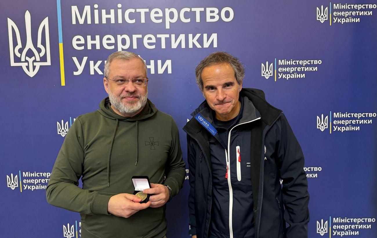 IAEA chief meets with Ukrainian Energy Minister before heading to Zaporizhzhia NPP