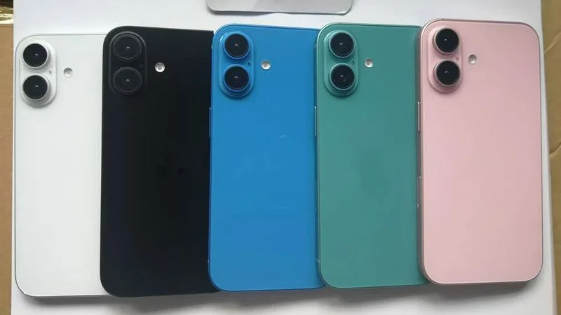 iPhone 16 first photos leaked: New colors and redesigned camera