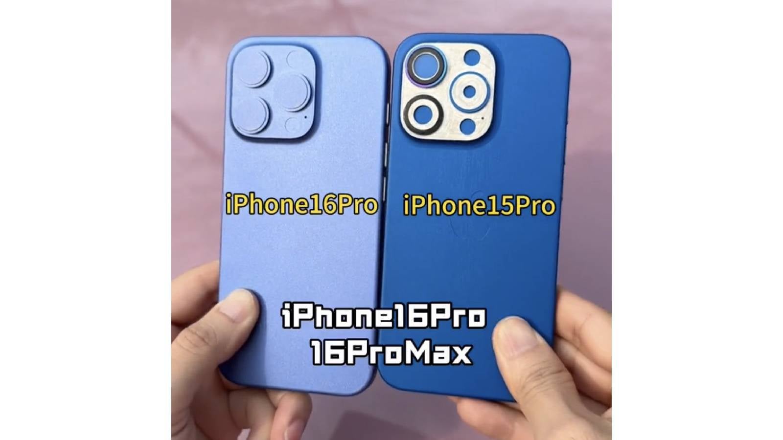 iPhone 16 design and colors leaked